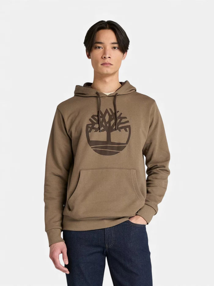 Buzo Timberland Northwood Tree Logo Brushback Chocolate