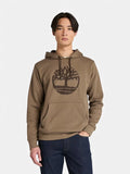 Buzo Timberland Northwood Tree Logo Brushback Chocolate