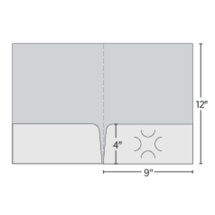 C21 Black Linen Folder – Stocked | Pack of 20 Folders