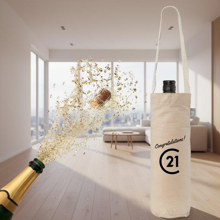 C21 Congratulations Wine Bag