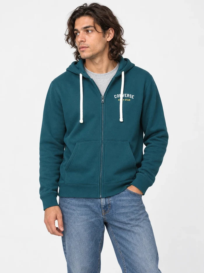 Campera Converse All Star Plain Verde Petroleo — vista principal