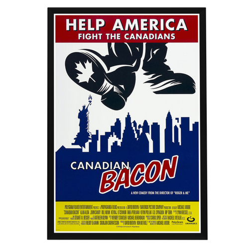 "Canadian Bacon" (1995) Framed Movie Poster