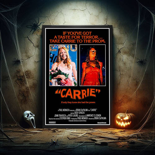 "Carrie" (1976) Framed Movie Poster