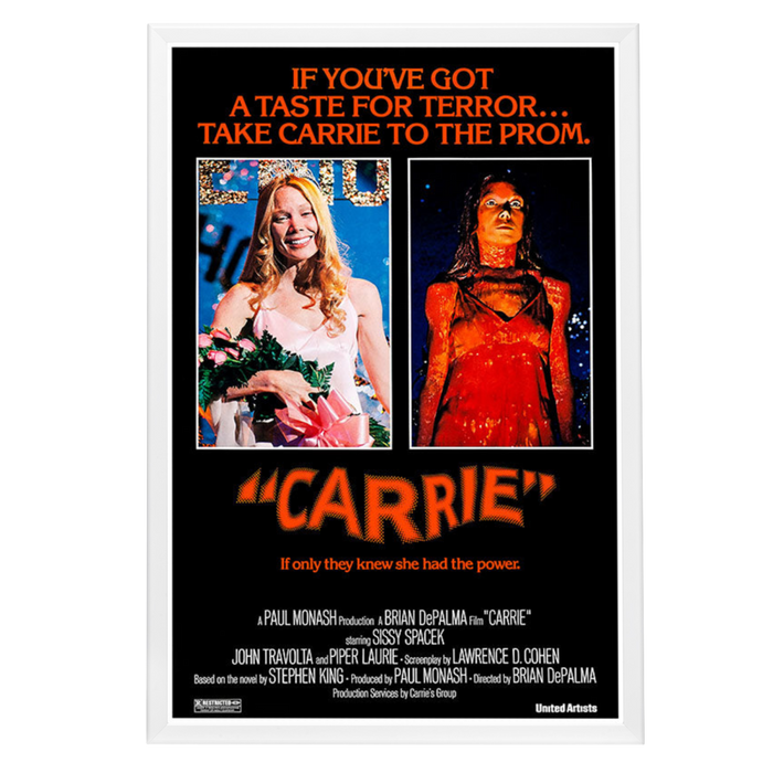 "Carrie" (1976) Framed Movie Poster