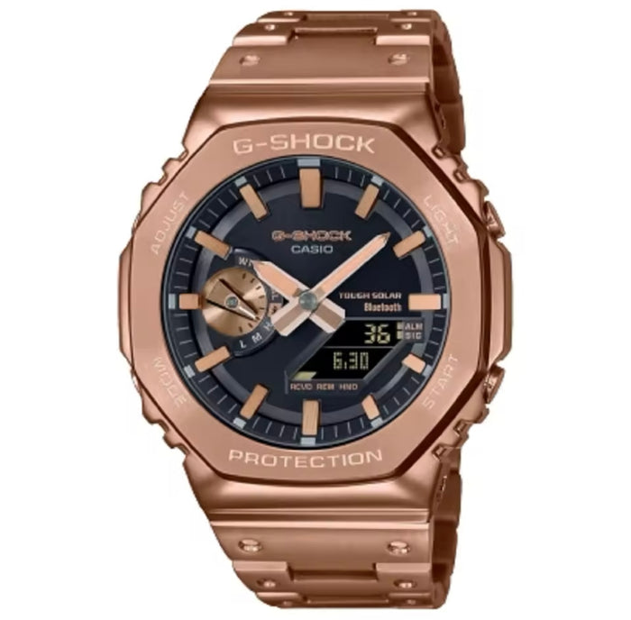 Casio G Shock Full Metal GM-B2100 series Yellow Pink Watch