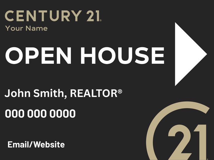CENTURY 21® Open House A-Frame Sign