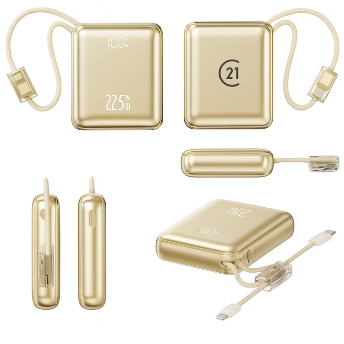 Champagne Gold Fast Charge Powerbank