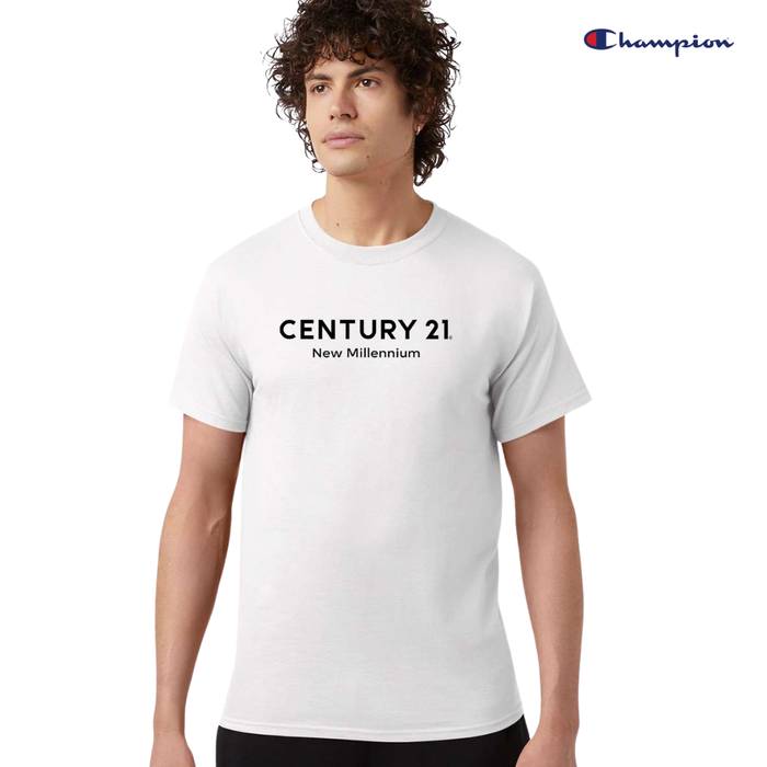 Champion® Classic Tee, White | New Millennium