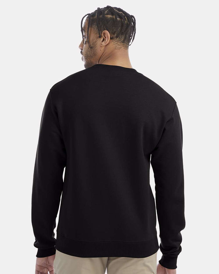 Champion® Unisex Crew Sweatshirt, Black | New Millennium