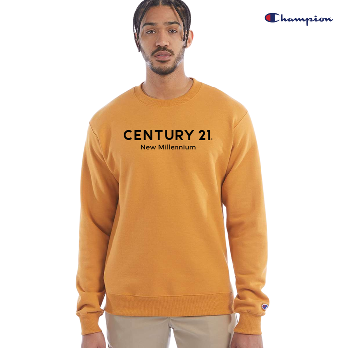 Champion® Unisex Crew Sweatshirt, Gold | New Millennium