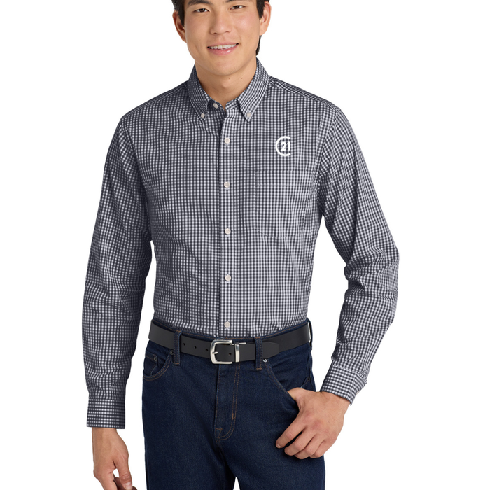 Check Easy Care Shirt - C21® Logo