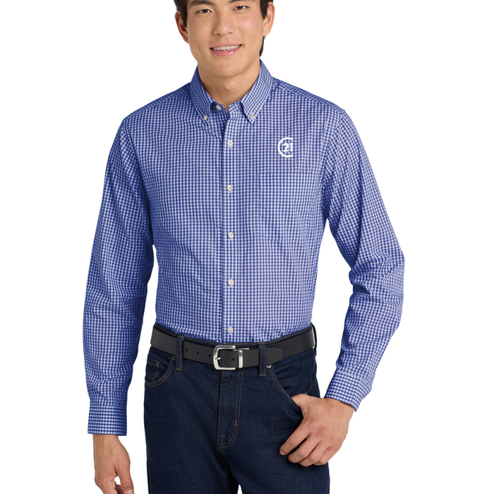 Check Easy Care Shirt - C21® Logo