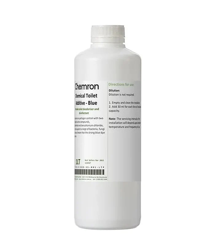 Chemron Chemical Toilet Additive - Blue - Stone Doctor Australia - Cleaning > Toilet And Washroom Cleaner > Disinfectant And Deodoriser