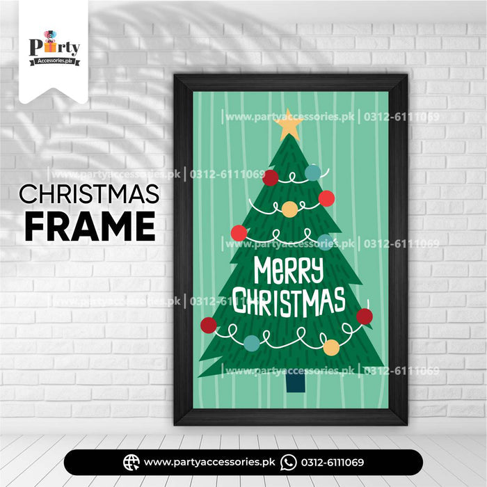Christmas Wall Frame – Premium Wall Hanging Souvenir Gift