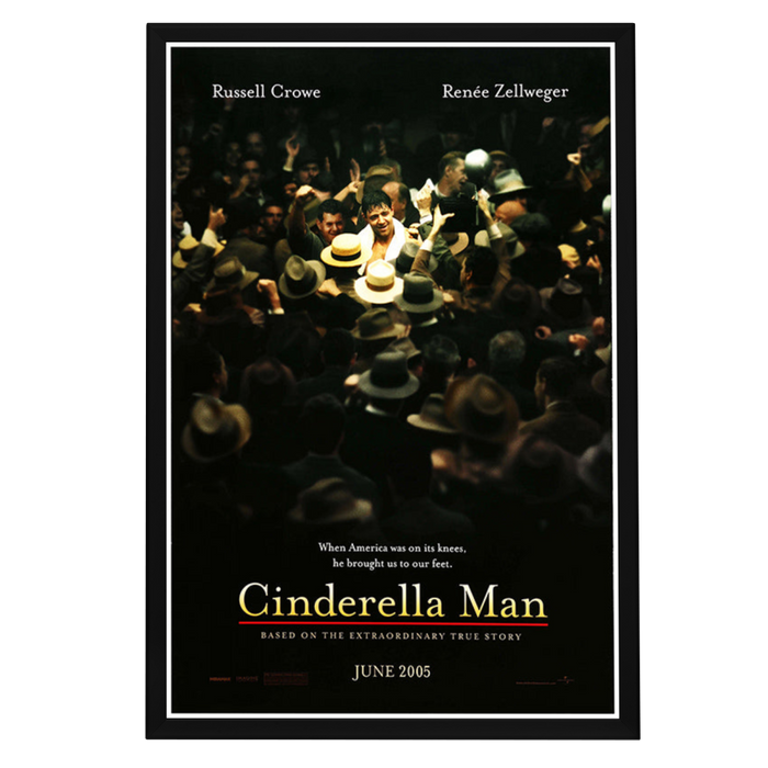 "Cinderella Man" (2005) Framed Movie Poster