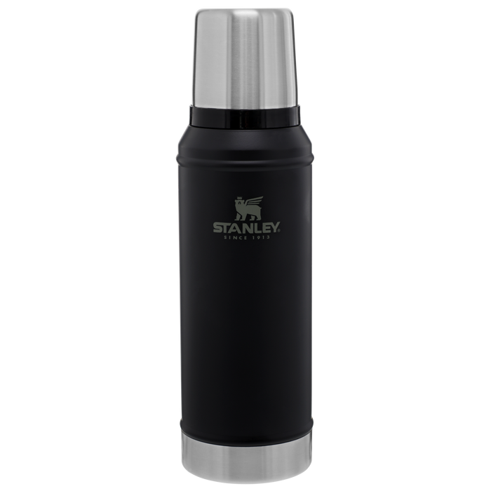 Leakproof Stainless Steal Classic Legendary Bottle in Matte Black