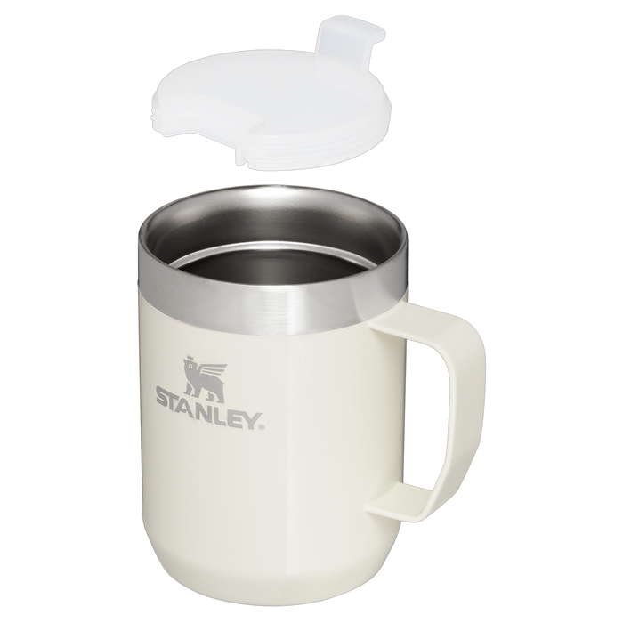 Stanley Stay Hot Camp Mug 8oz In Cream Gloss