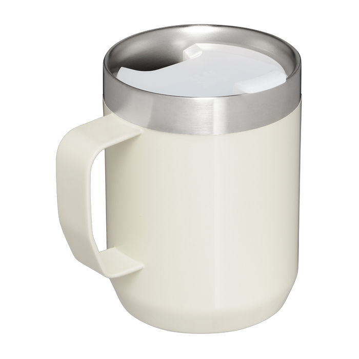Stanley Stay Hot Camp Mug 8oz In Cream Gloss