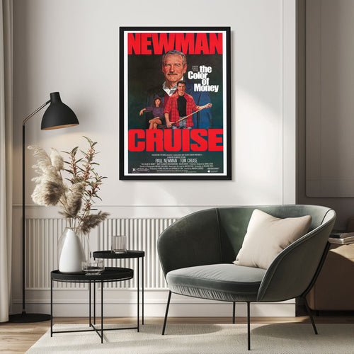 "Color Of Money" (1986) Framed Movie Poster