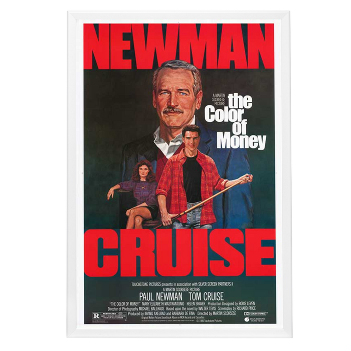 "Color Of Money" (1986) Framed Movie Poster