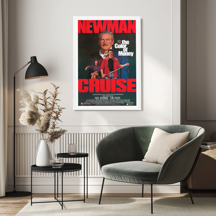"Color Of Money" (1986) Framed Movie Poster