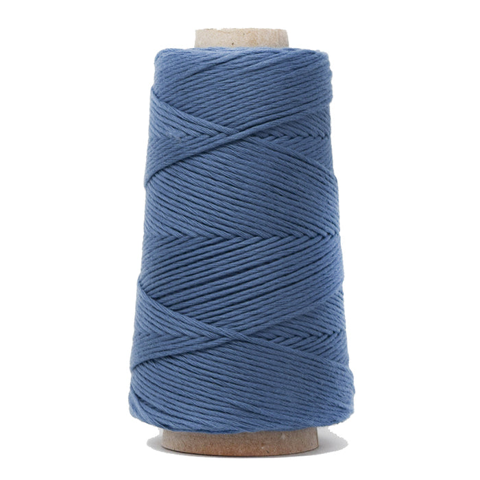 COMBED COTTON CONE 2 MM - BLUE COLOR