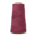 COMBED COTTON CONE 2 MM - GRAPE COLOR