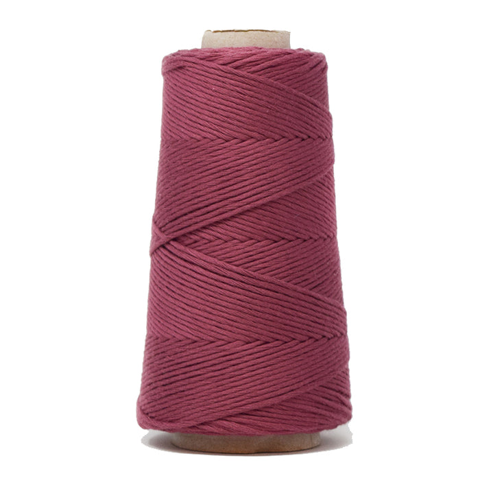 COMBED COTTON CONE 2 MM - GRAPE COLOR