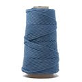 COMBED COTTON CONE 4 MM - BLUE COLOR