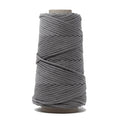 COMBED COTTON CONE 4 MM - GRAY COLOR