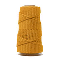 COMBED COTTON CONE 4 MM - OCHER COLOR