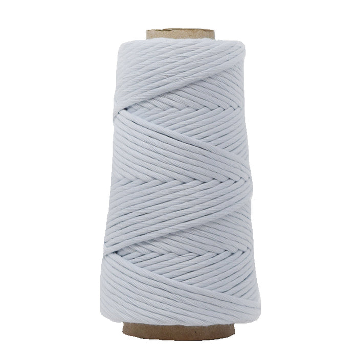 COMBED COTTON CONE 4 MM - SOFT BLUE COLOR