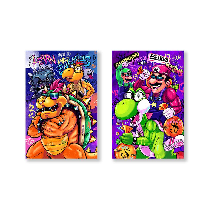 CONTROL YOUR NETWORK (MARIO BROS INSPO) SET - REBHORN DESIGN