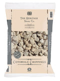 Cotswold chippings warm honey-beige limestone gravel decorative aggregate for driveways, paths and garden borders
