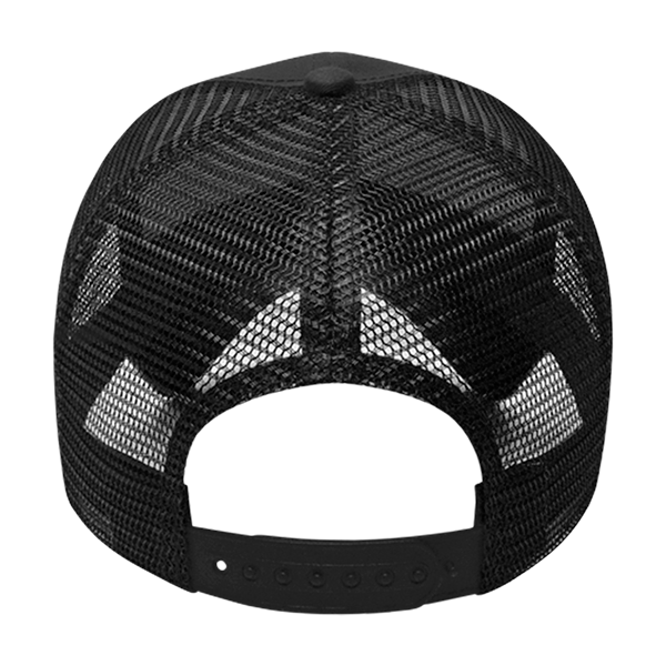 Cotton Twill Black Trucker Hat - Personalized