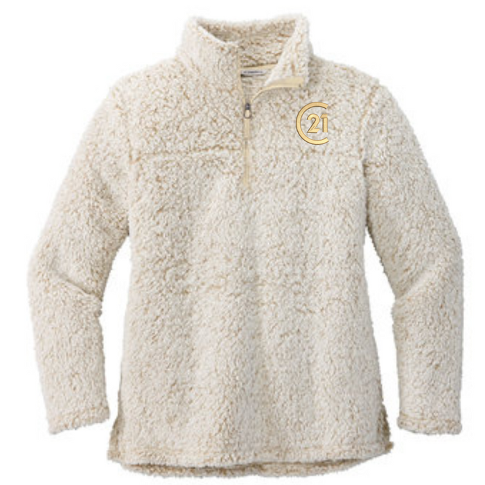 Cozy Womens Sherpa 1/4 Zip Fleece