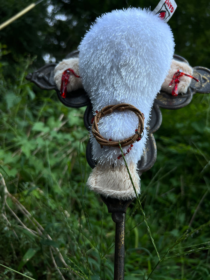 Crucified Webkinz - Vegan Taxidermy