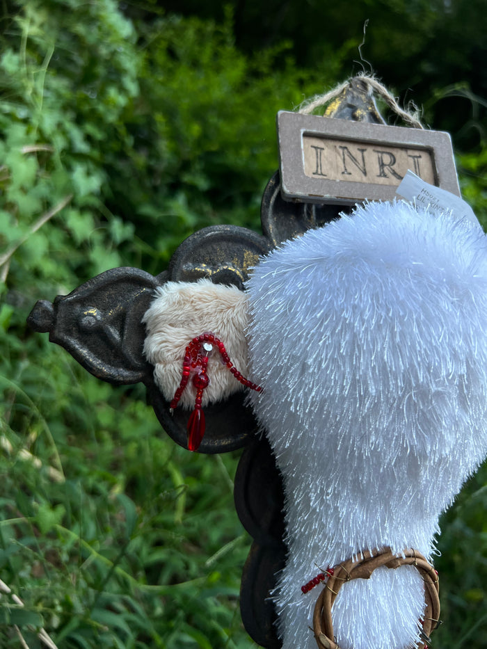 Crucified Webkinz - Vegan Taxidermy