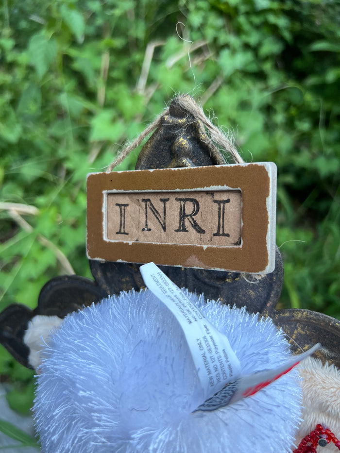 Crucified Webkinz - Vegan Taxidermy