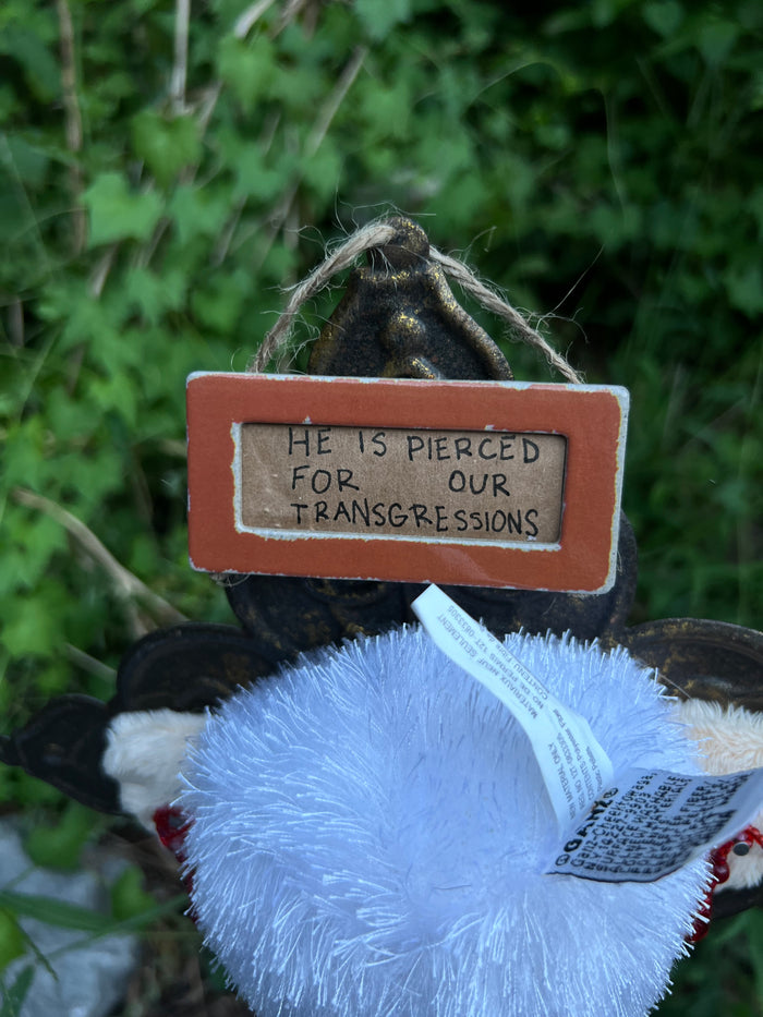 Crucified Webkinz - Vegan Taxidermy