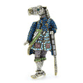 Crystal Brave Spirit Half Horse and Half-Human Brooch (Blue)