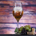 Crystal White Wine Glass, Bridal Party & Bridesmaid Gifts