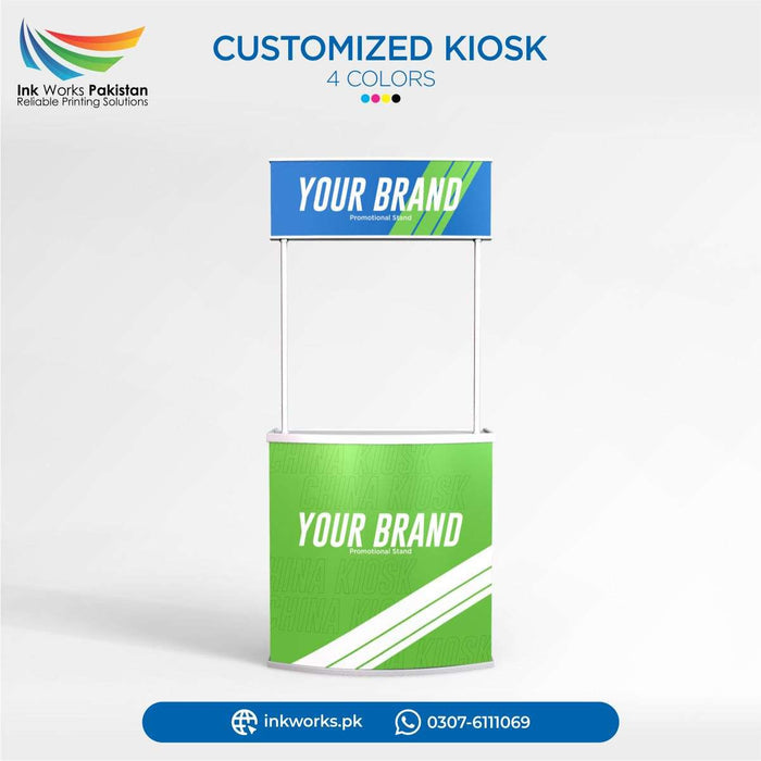china kiosk display stand for brand promotion