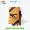 Custom Branded food Delivery Takeaway brown paper Bags