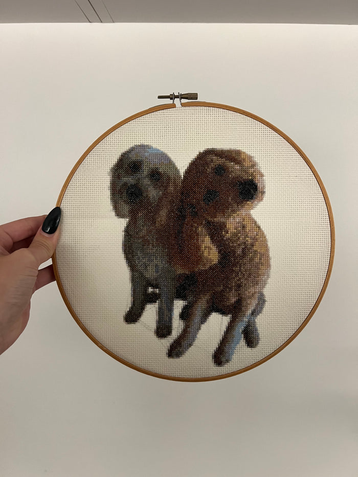 Custom Pet Cross-Stitch
