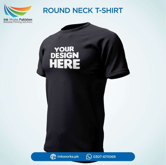 Custom Round Neck T-Shirt