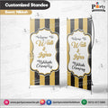 Customized Nikkah ceremony Welcome Standee