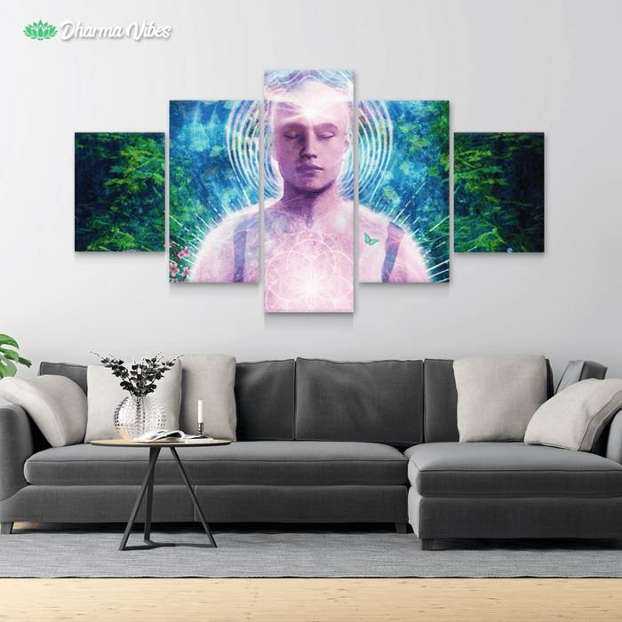 Daily Meditation by Cameron Gray 5-Piece Canvas