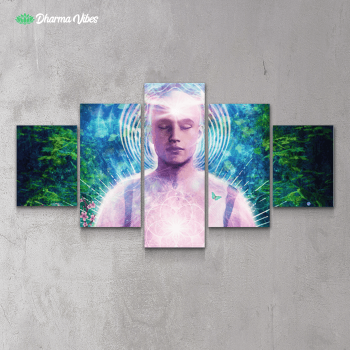 Daily Meditation by Cameron Gray 5-Piece Canvas