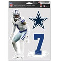 Dallas Cowboys Decal Multi Use 3 Fan Pack Trevon Diggs